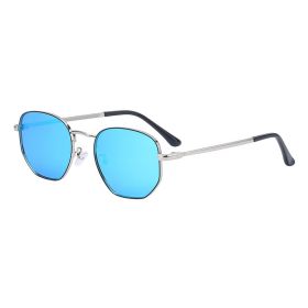 Fashion Sunglasses Women's Trend Square Sunglasses Men's Wholesale UV Protection New (Color: C6 Ice Blue)