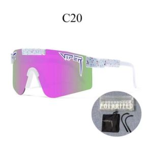 New Pit Viper Series C Uv400 Polarized Sunglasses Unisex High Quality I (Color: C20)