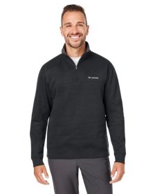 Columbia 1411621 Men's Hart Mountain Half-Zip Sweater (Color: Black, size: L)